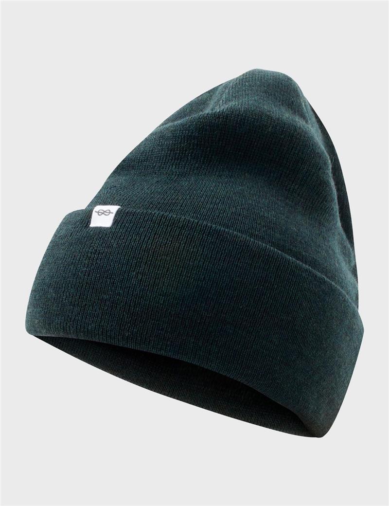 Fine Rib Beanie Merinowolle