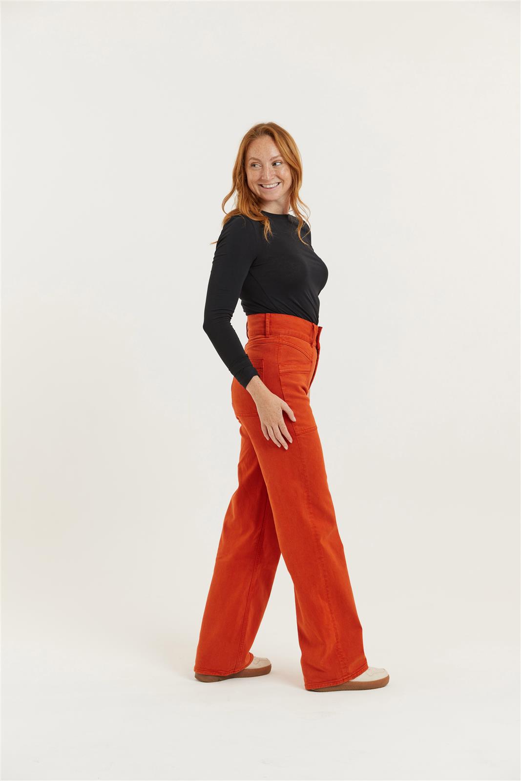 Tencel High Waist Hose Modell: Dinah