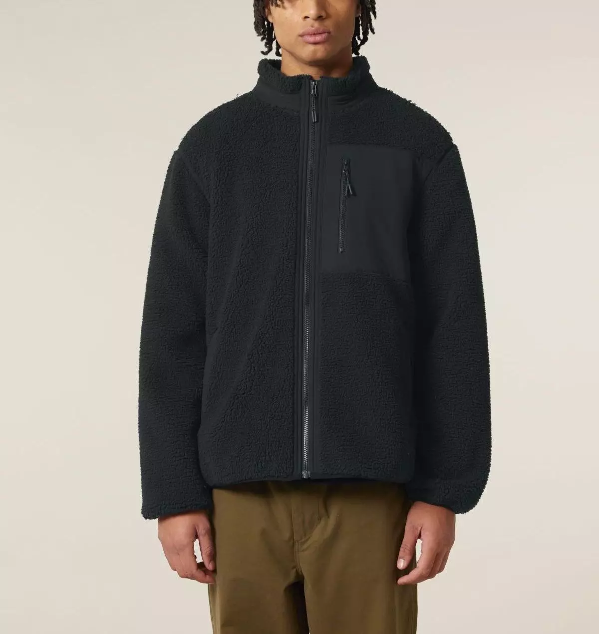 SFM1_STJU248_C002 Fleece-Jacke Modell: Brock
