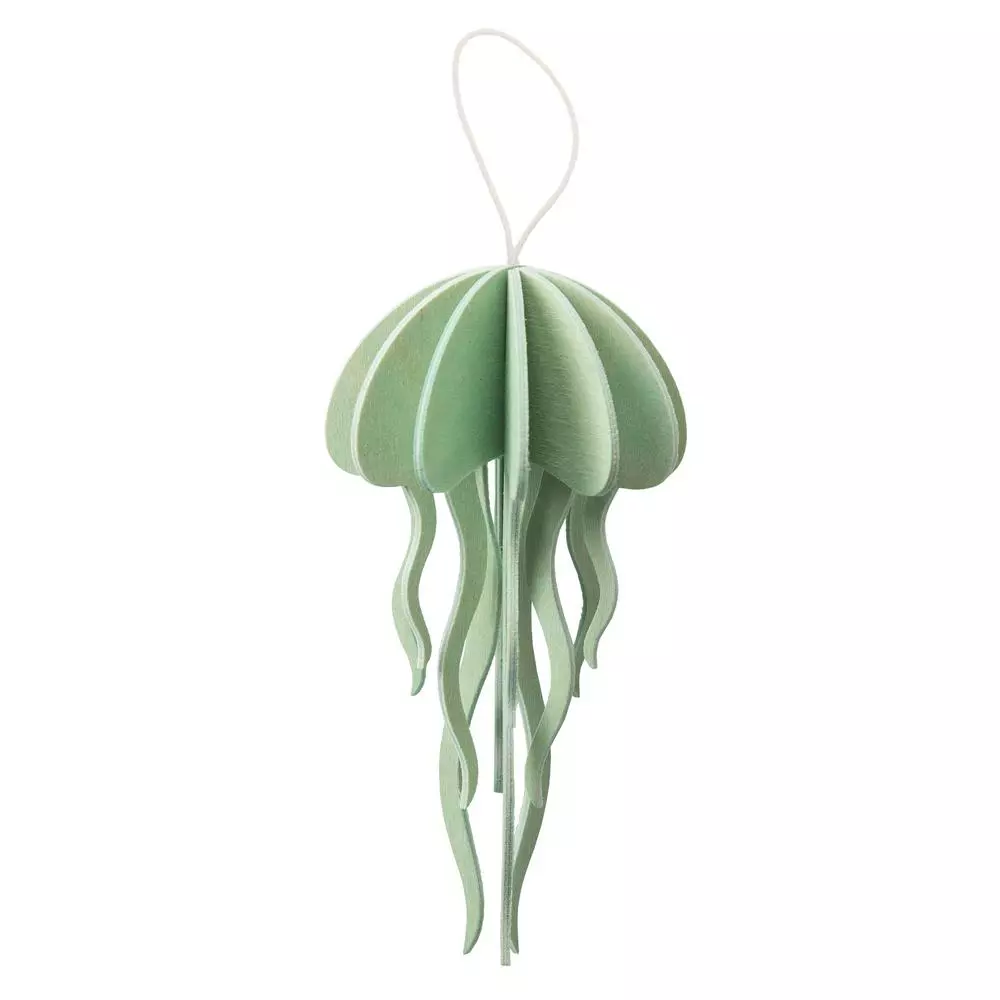 Holzdekoration Modell: Jellyfish 12cm