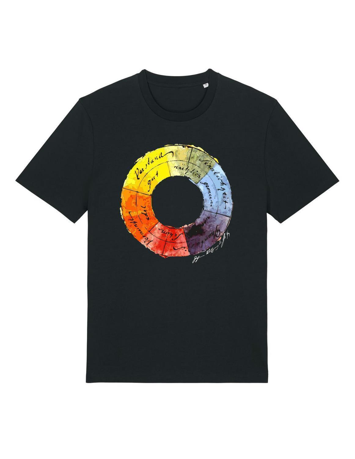 Science-T-Shirt Kunst Modell: Farbenlehre