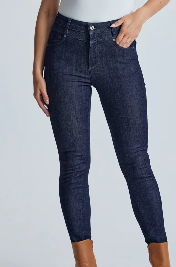 High Waist Skinny Jeans Modell: Nina