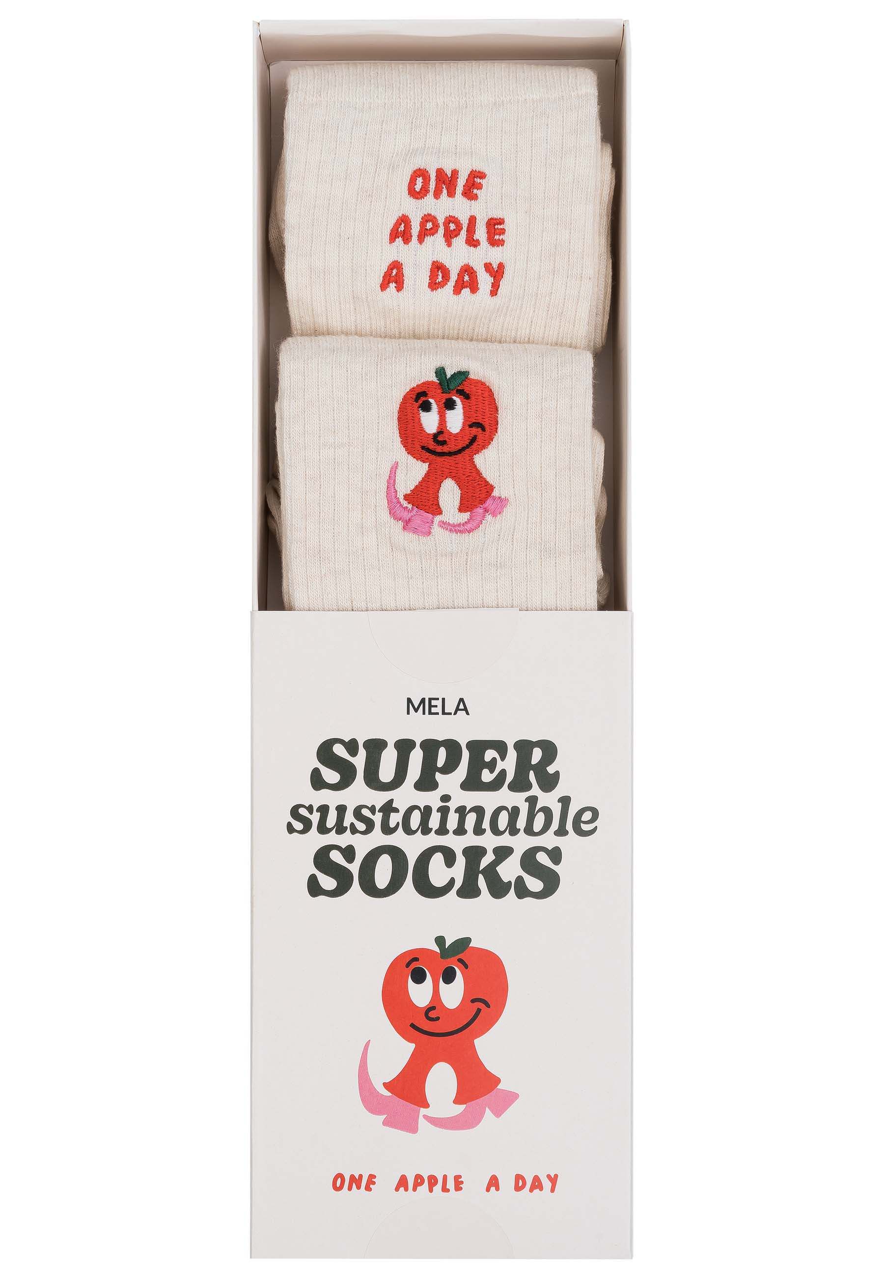Gerippte Baumwoll-Socken Artist Edition, 2er Pack