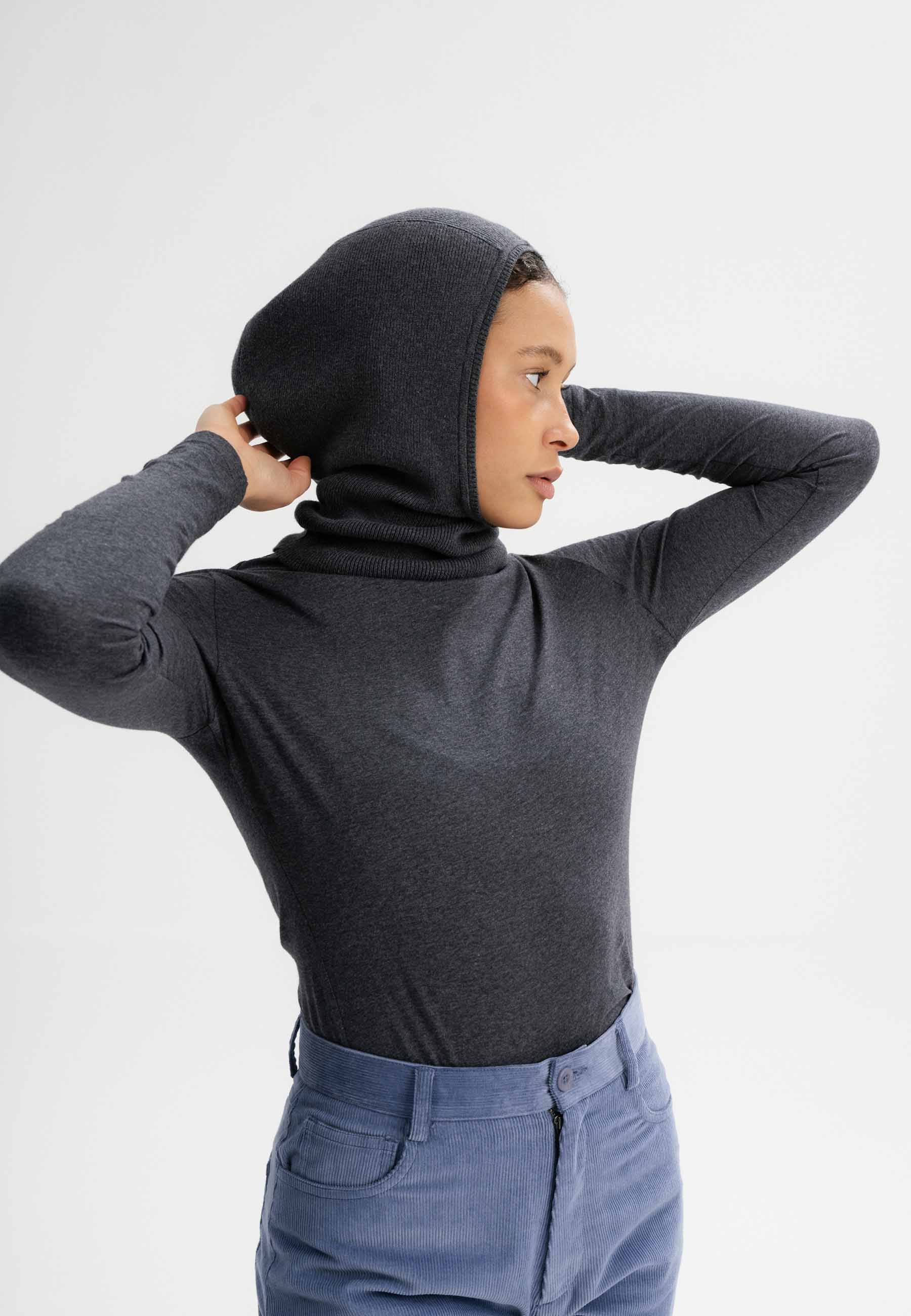 Feinstrick-Balaklava Modell: Charvi GOTS