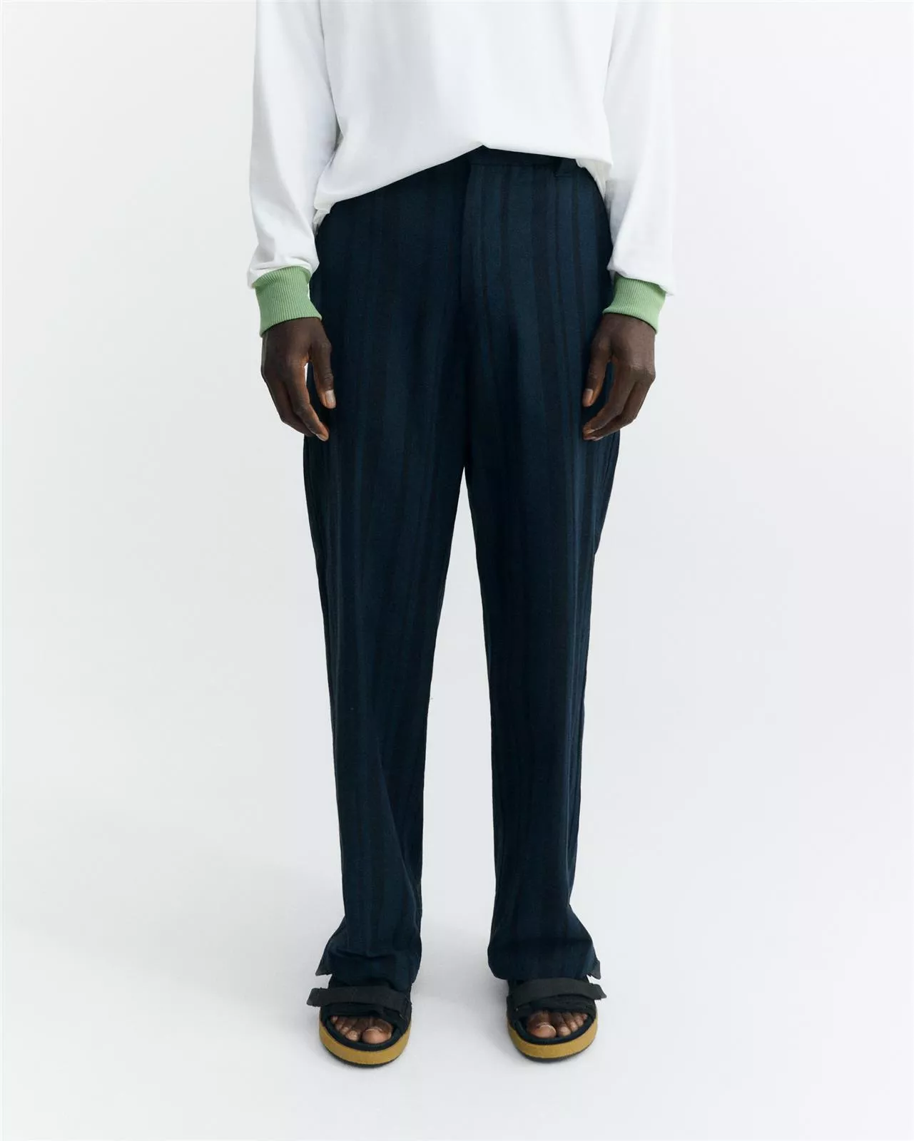 Gestreifte Stoffhose Modell: Marc