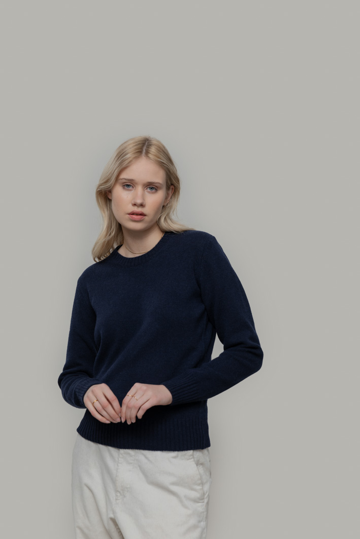 Wollpullover Modell: Laura