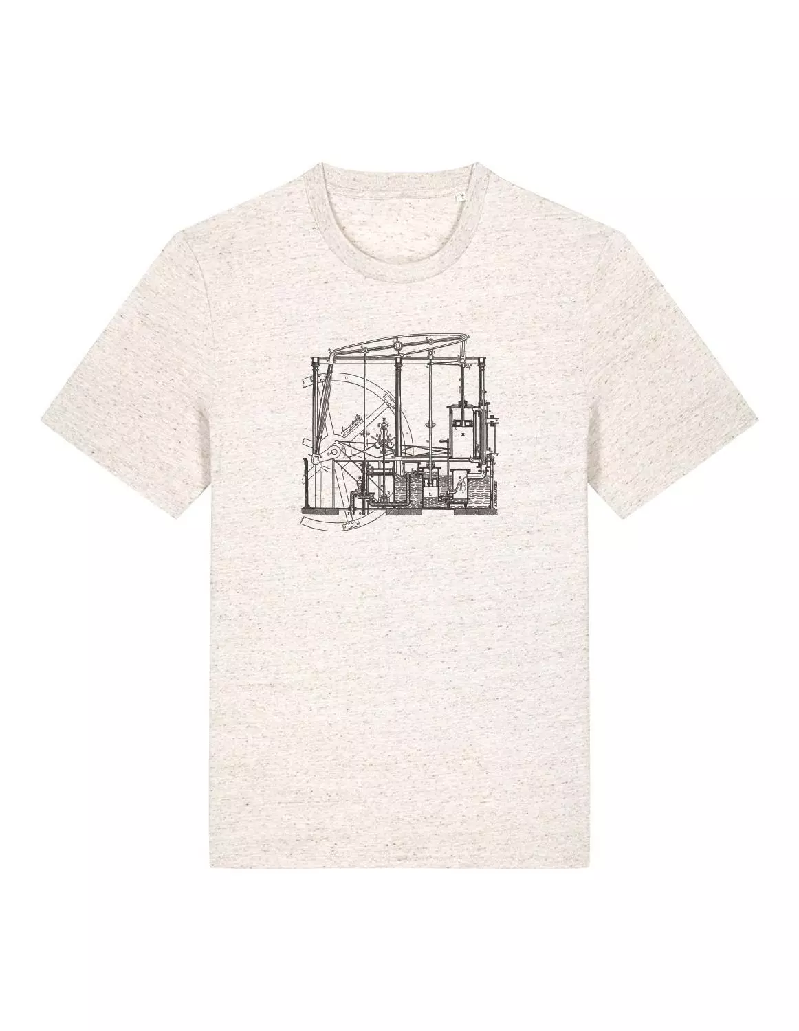Maschinenbau T-Shirt Dampfmaschine