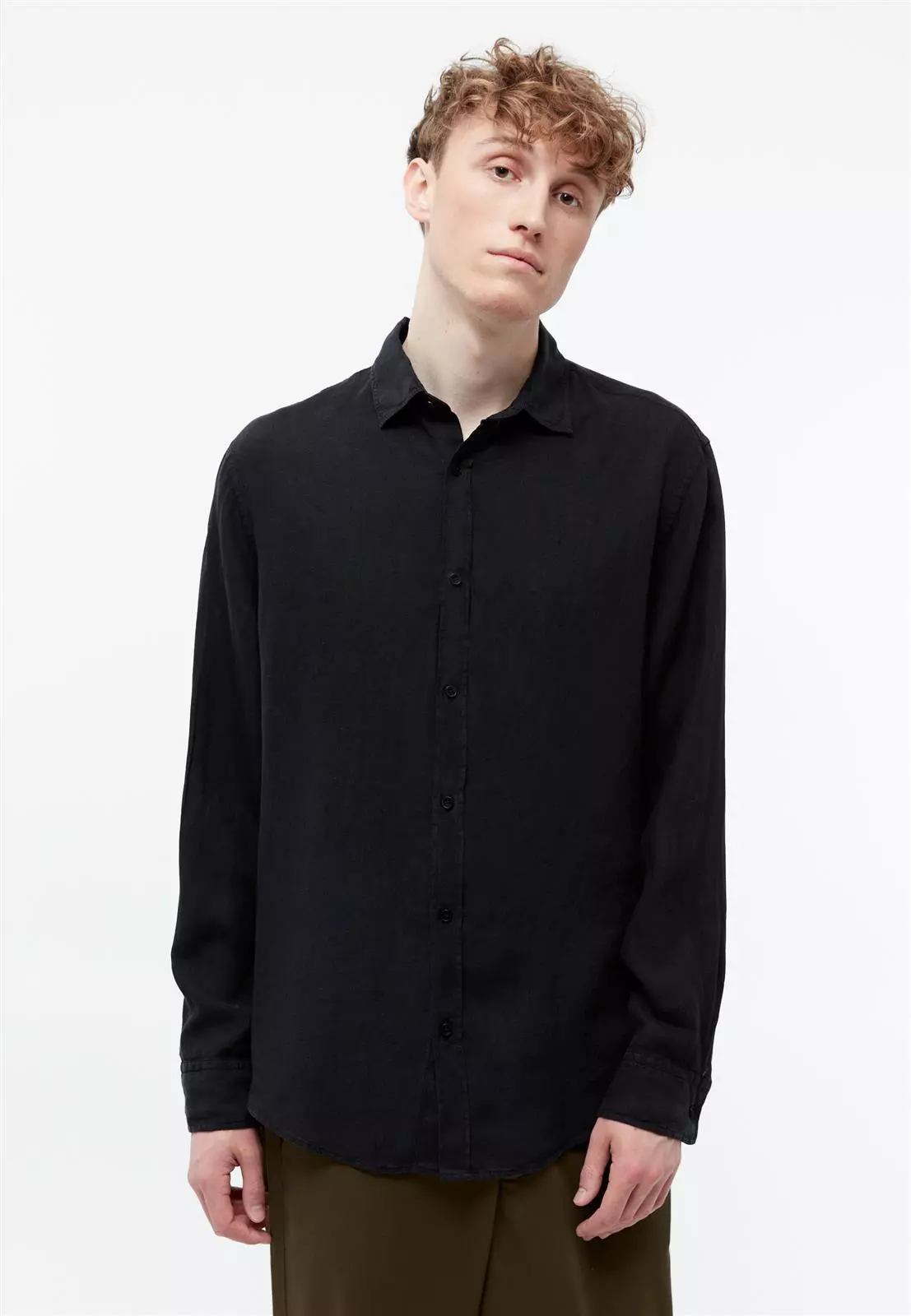 Leinen Hemd Modell: John