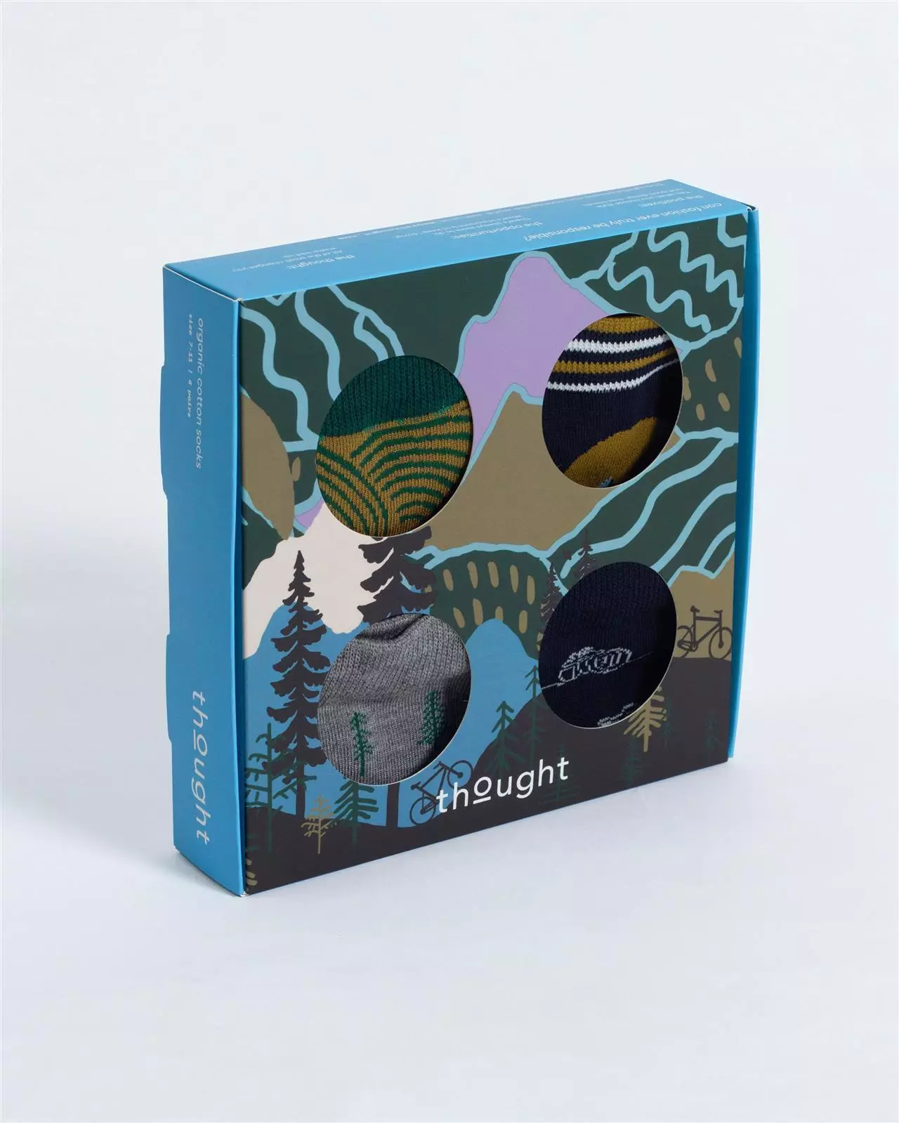 Socken Modell: Mountain Range