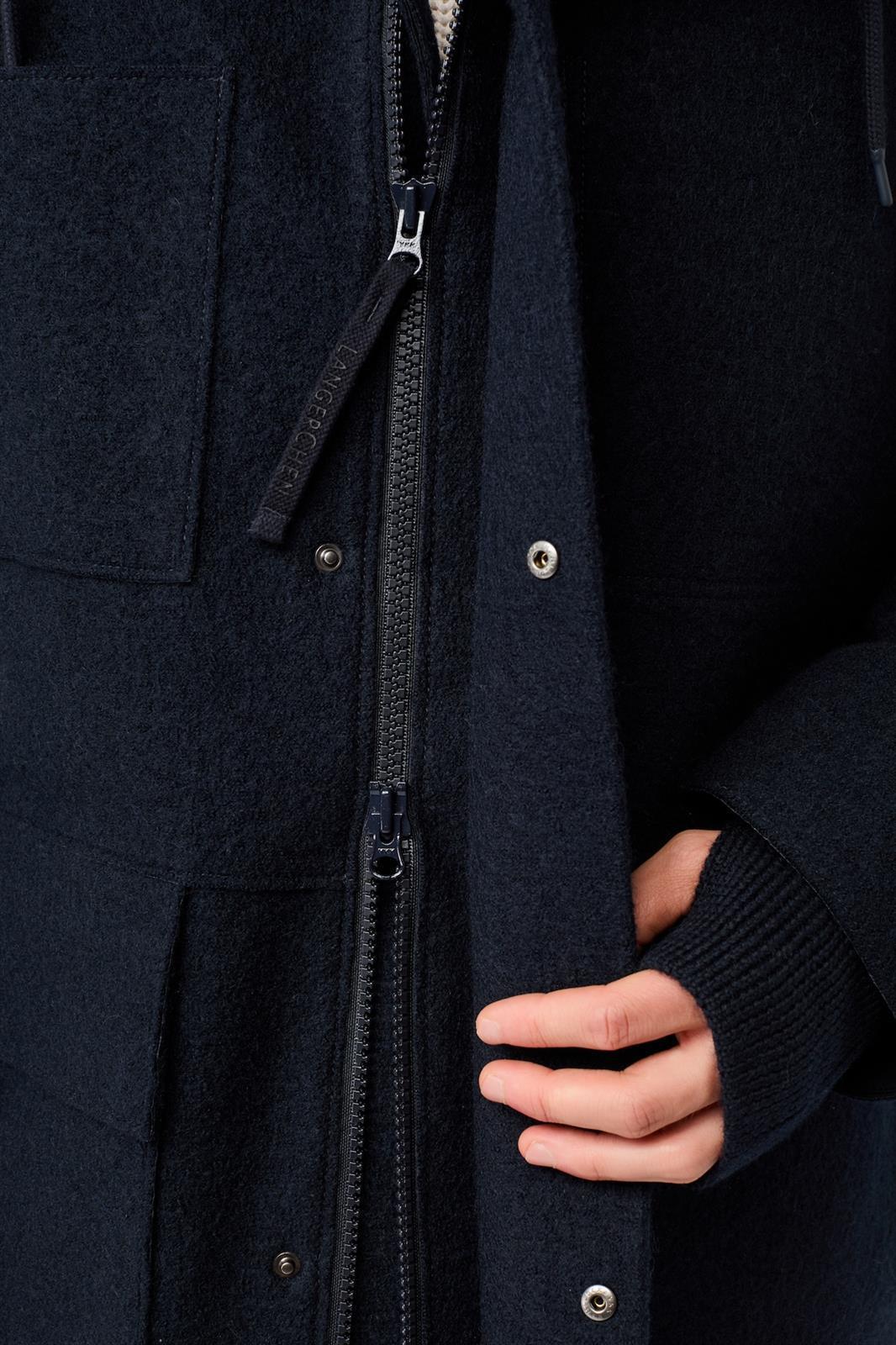 Parka aus Wollwalk