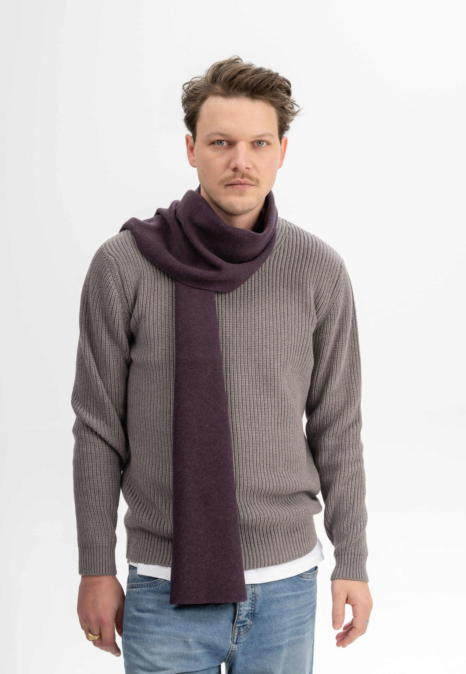 Jacquardstrick Schal Modell: Asmee