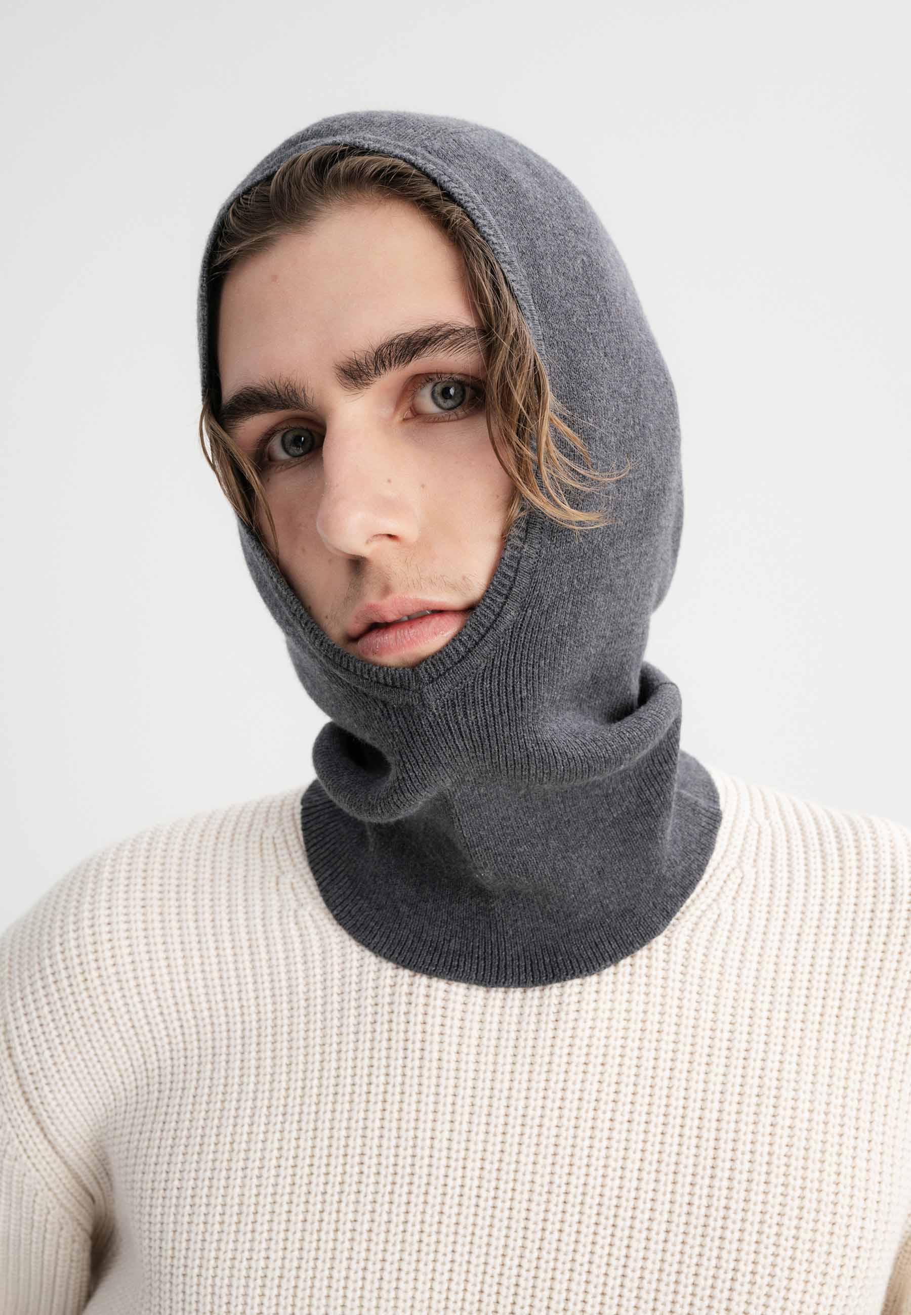 Feinstrick-Balaklava Modell: Charvi GOTS