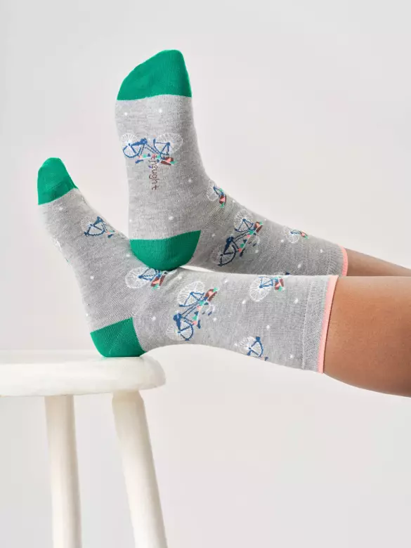 Socken Modell: Bunting Bike