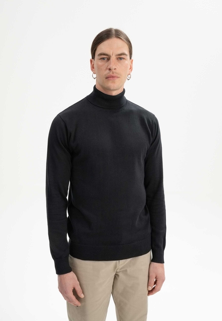 Rollkragen Pullover Modell: Kanja GOTS Rollkragen Pullover Modell: Kanja GOTS