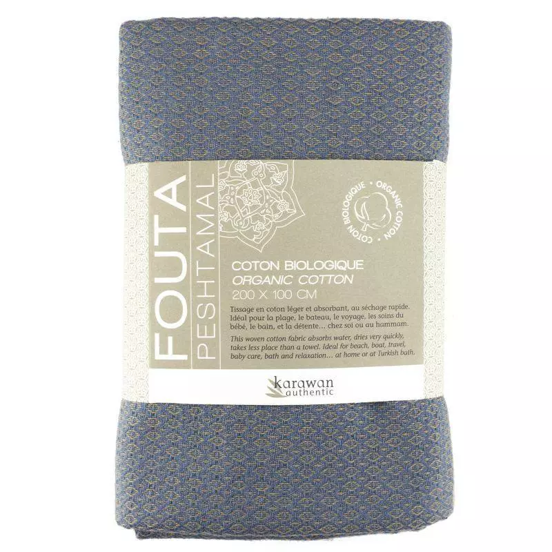 karawan-fouta-sand-bleu-de-chine (3) Fouta SAND