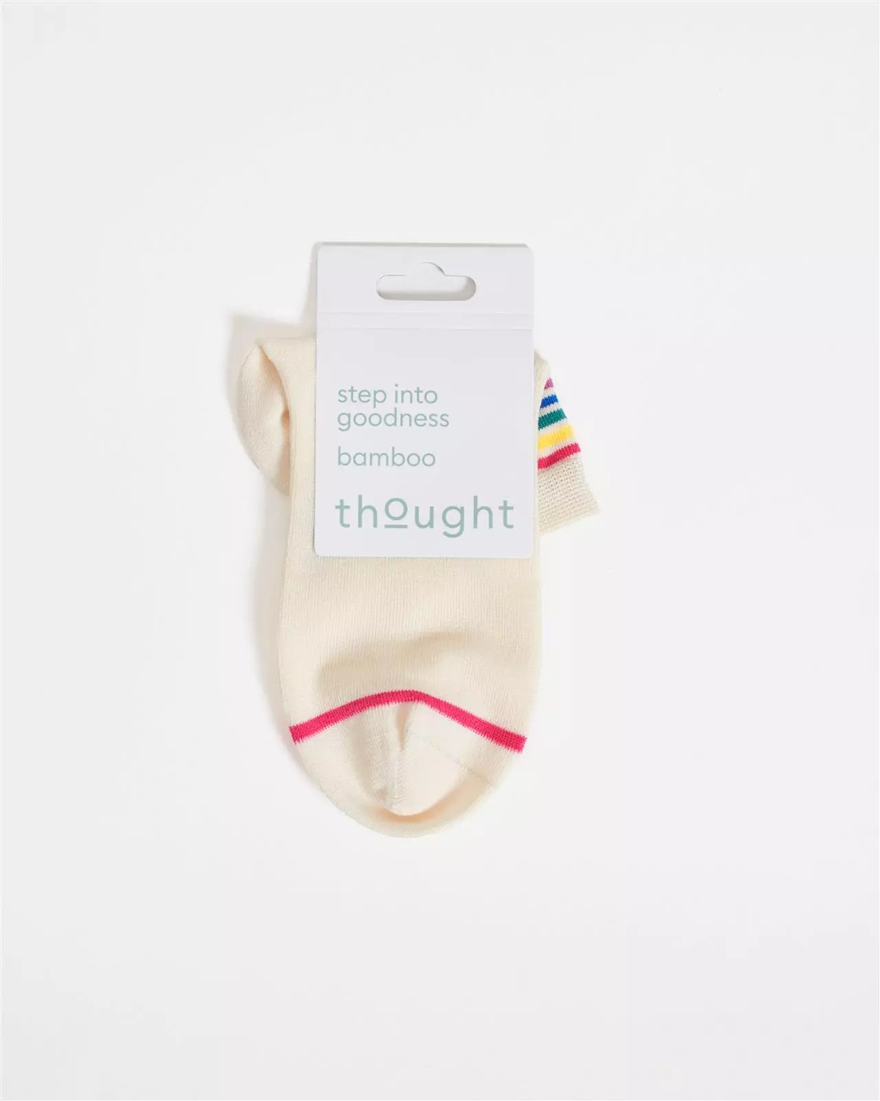 Socken Modell: Rainbow Stripes