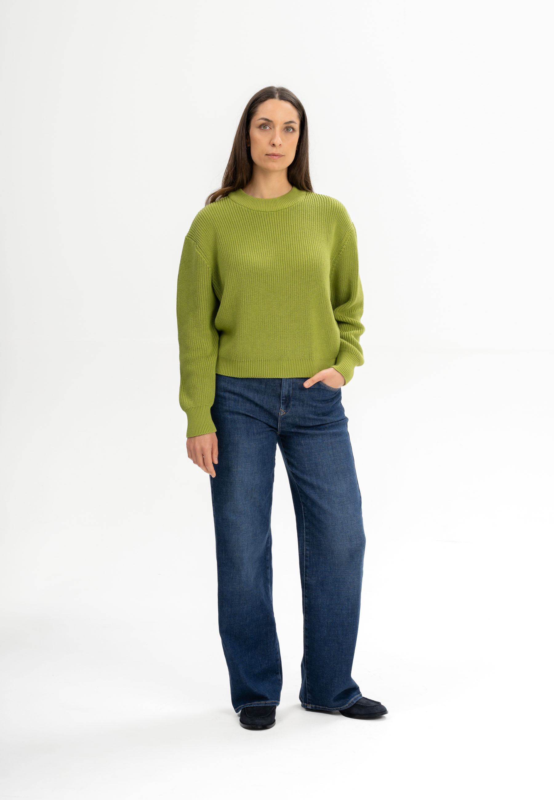 Rippstrick Pullover Modell: Adah