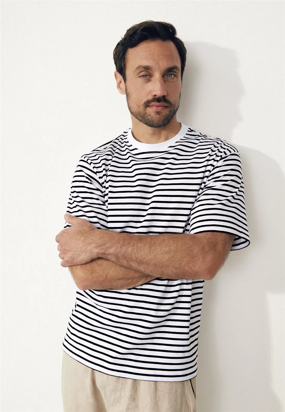 Streifen T-Shirt Modell: Lasse GOTS