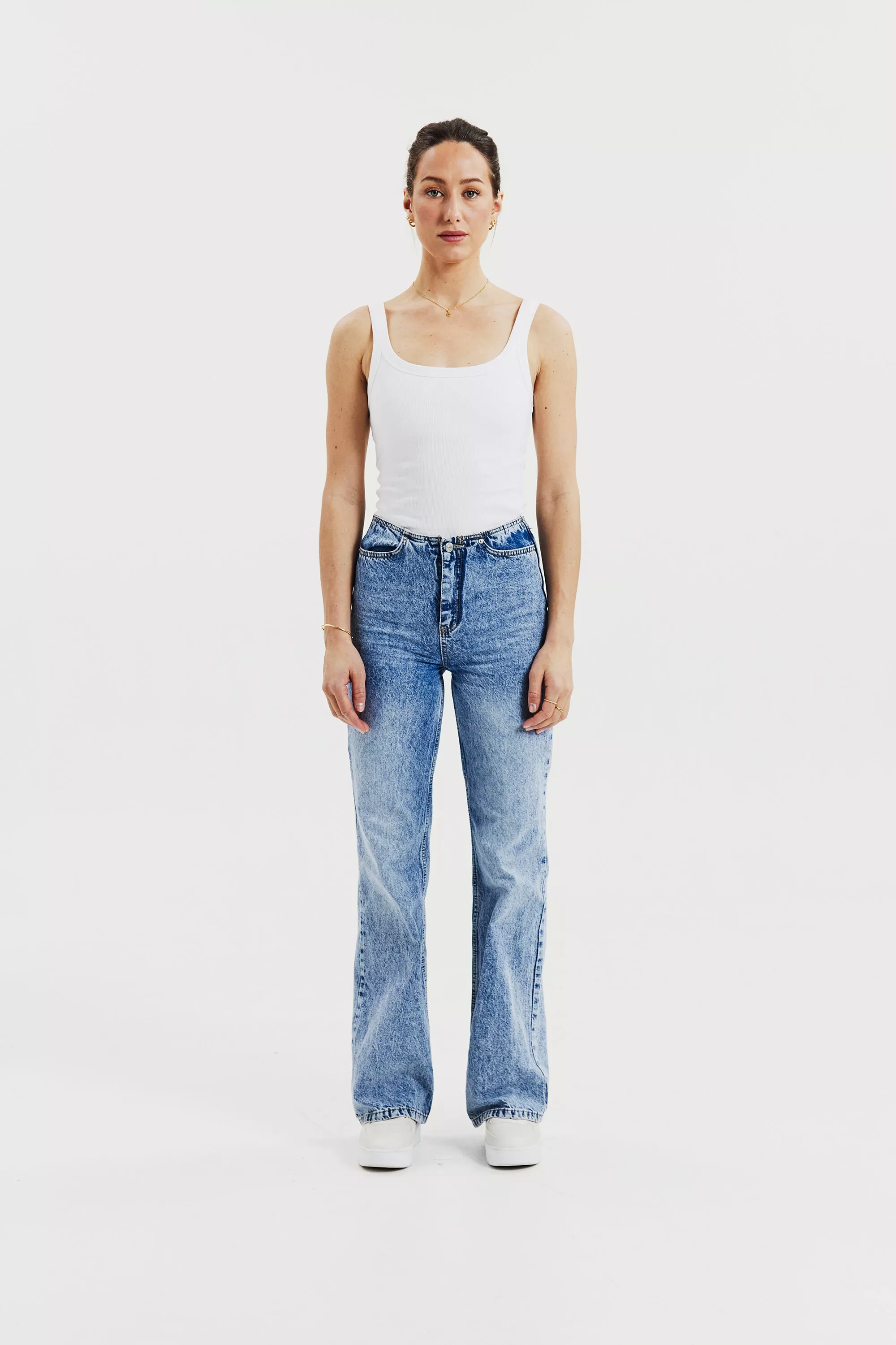 Top Modell: Singlet Ribbed GOTS