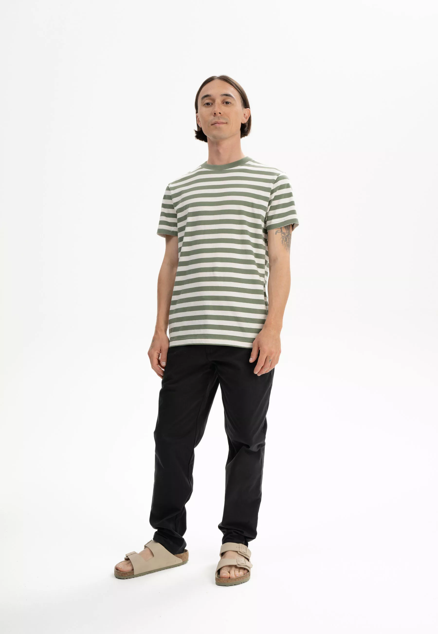 T-Shirt Modell: Avan Stripes GOTS
