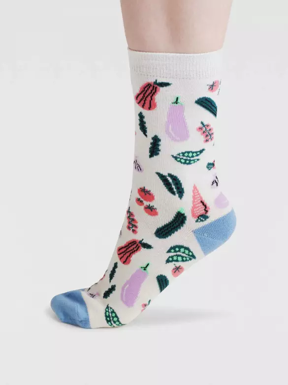 Socken Modell: Celia Country Garden