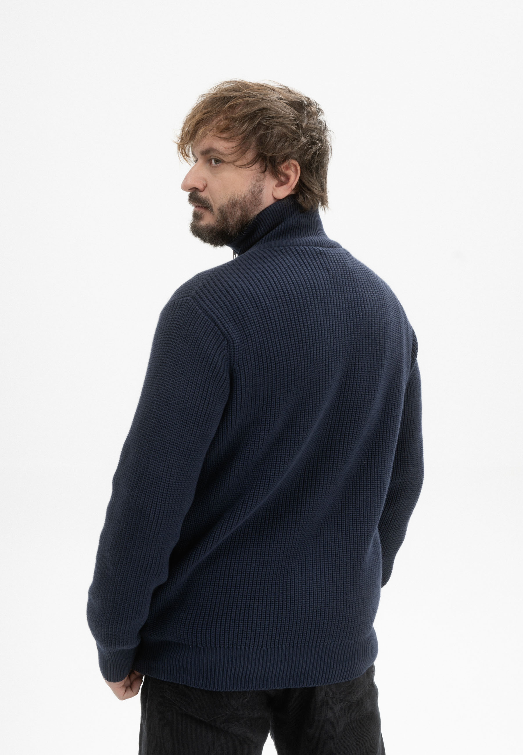 Rippstrick Jacke Modell: Taksh