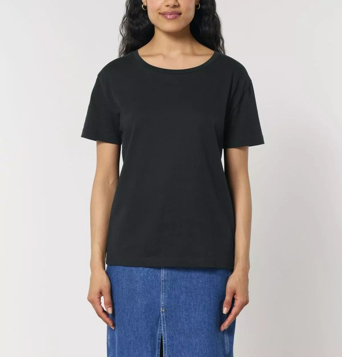 SFM6_STTW173_C002 Basic T-Shirt Modell: Serenada