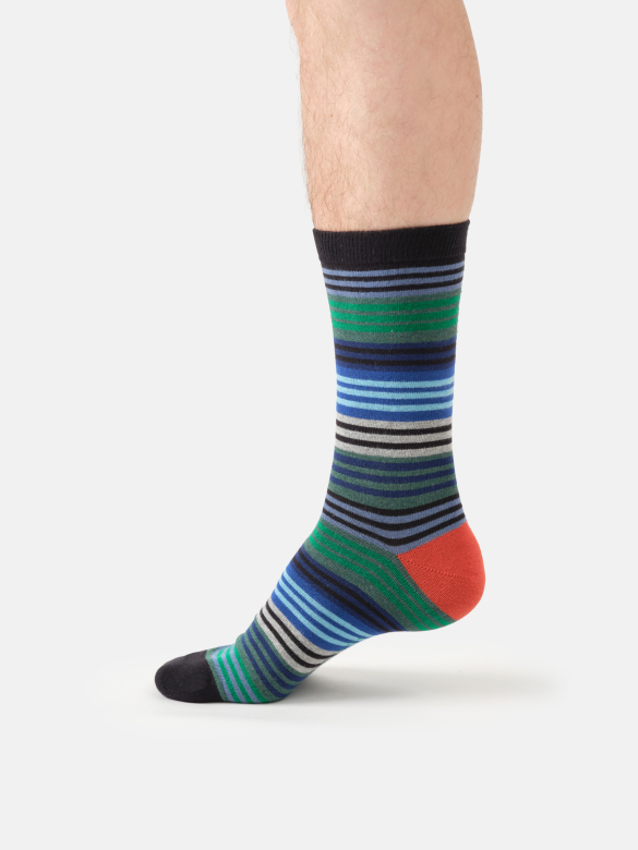 Socken Modell: Strata Stripe