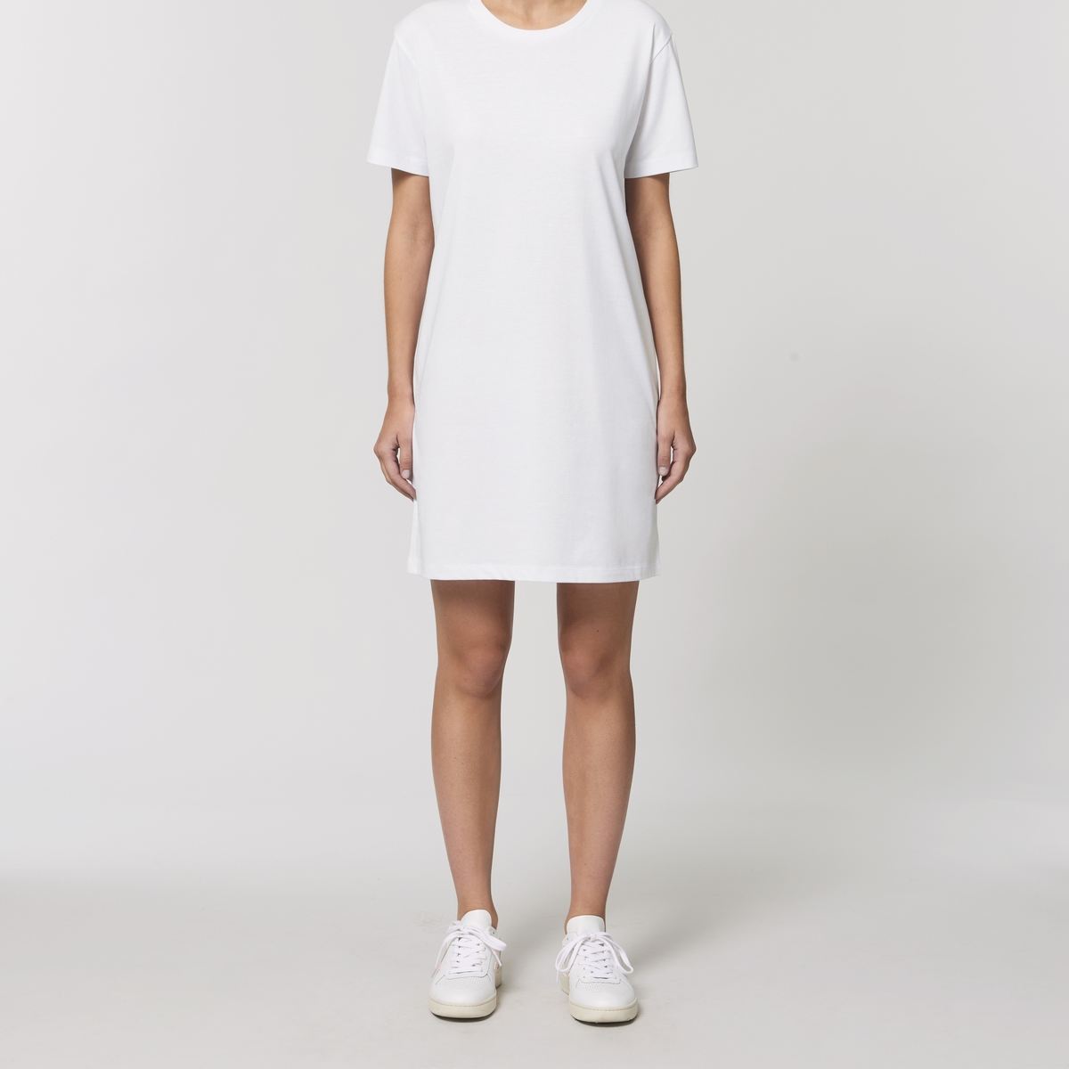 T-Shirt-Kleid Modell: Split