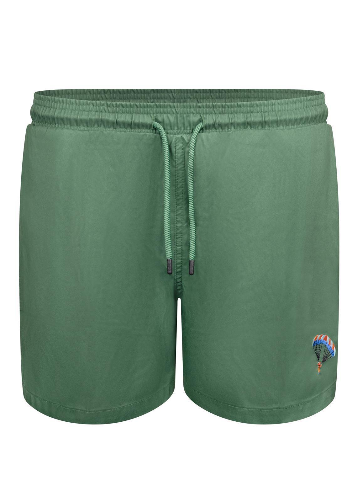 Badehose mit kleinem Motiv