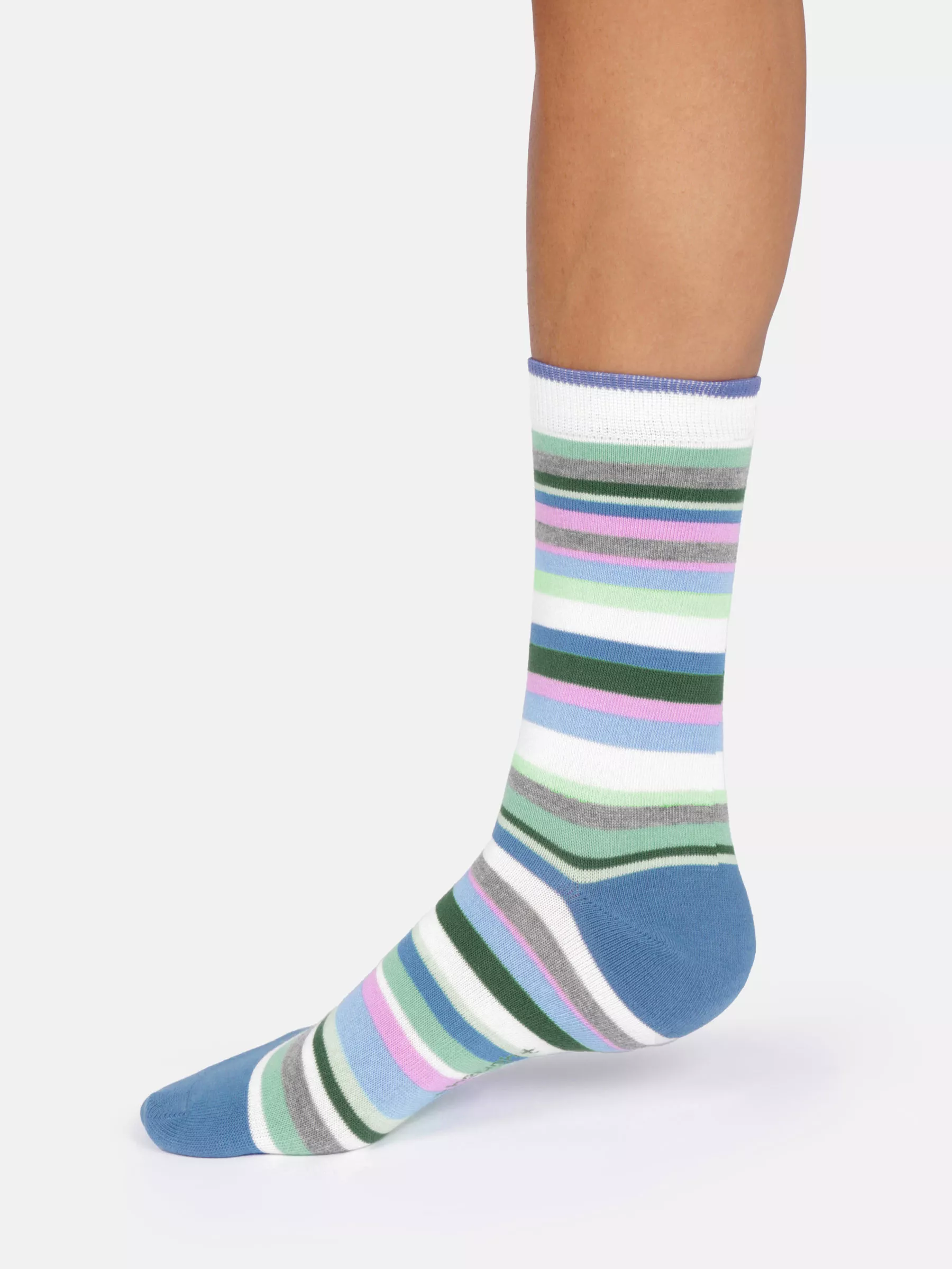 Socken Modell: Colourful Stripes