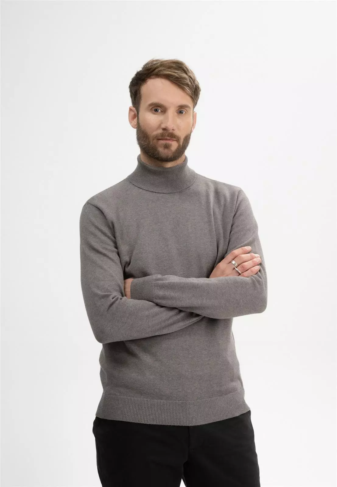 Rollkragen Pullover Modell: Kanja GOTS