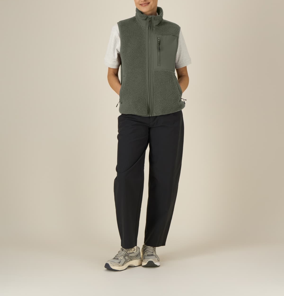 Fleece-Weste Modell: Lin