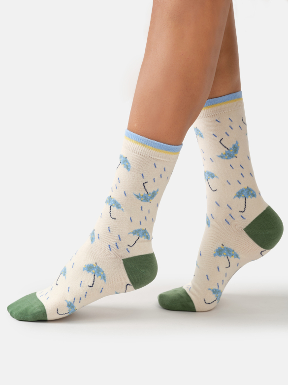 Socken Modell: Rainy Days