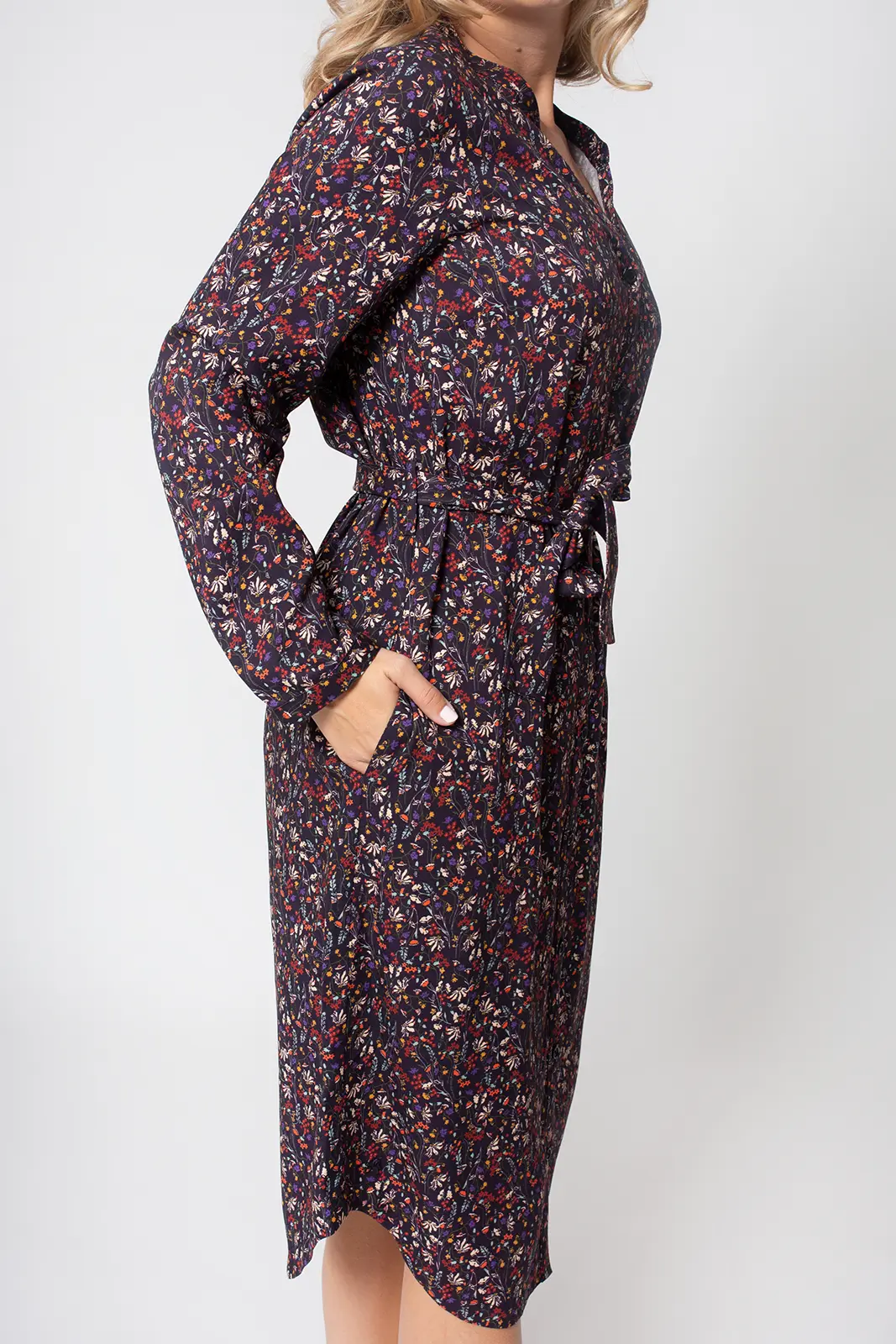 Ecovero Langarm-Kleid Modell: Finja