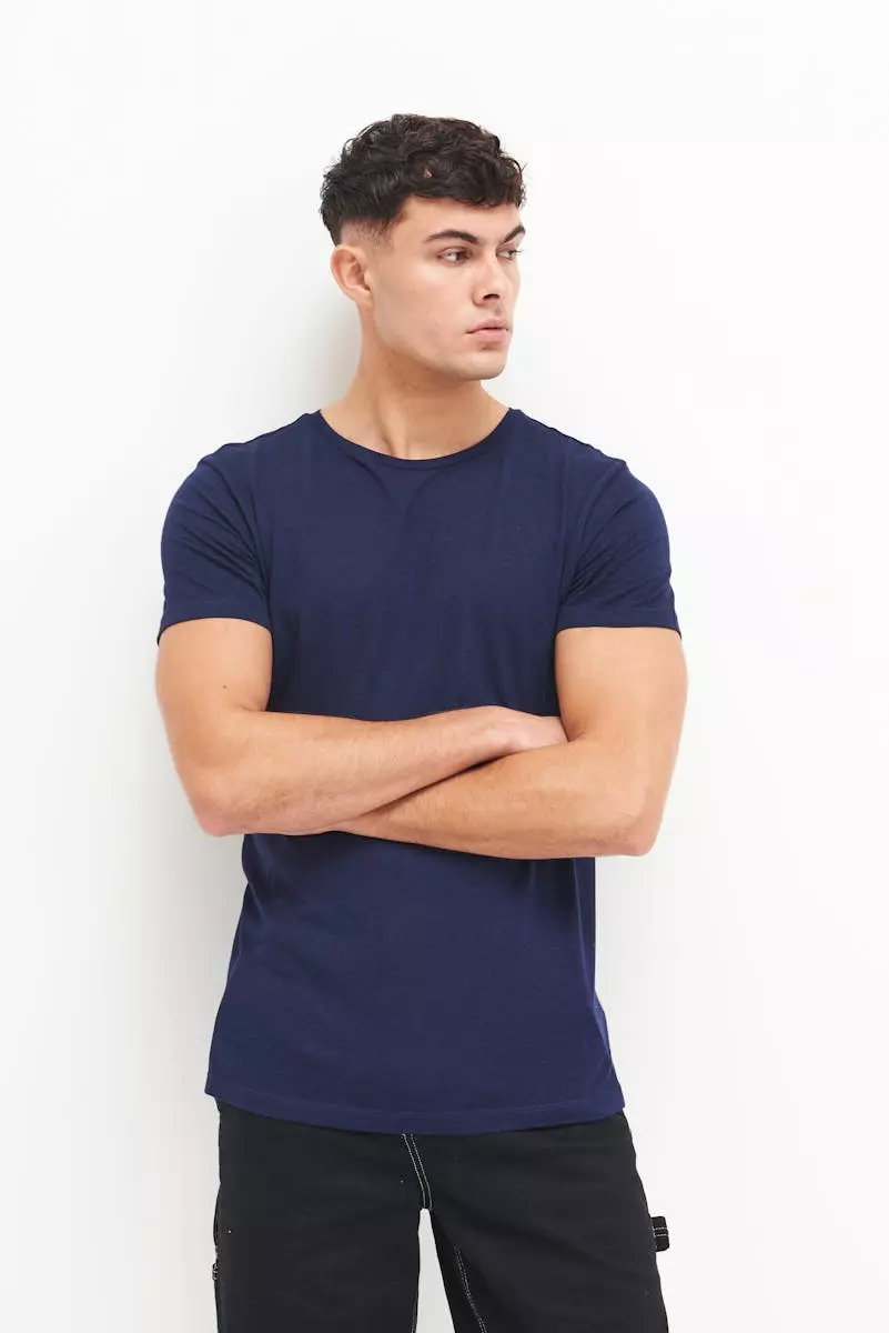 EA002_Navy_043.jpg Ecovero T-Shirt Modell: DainTree