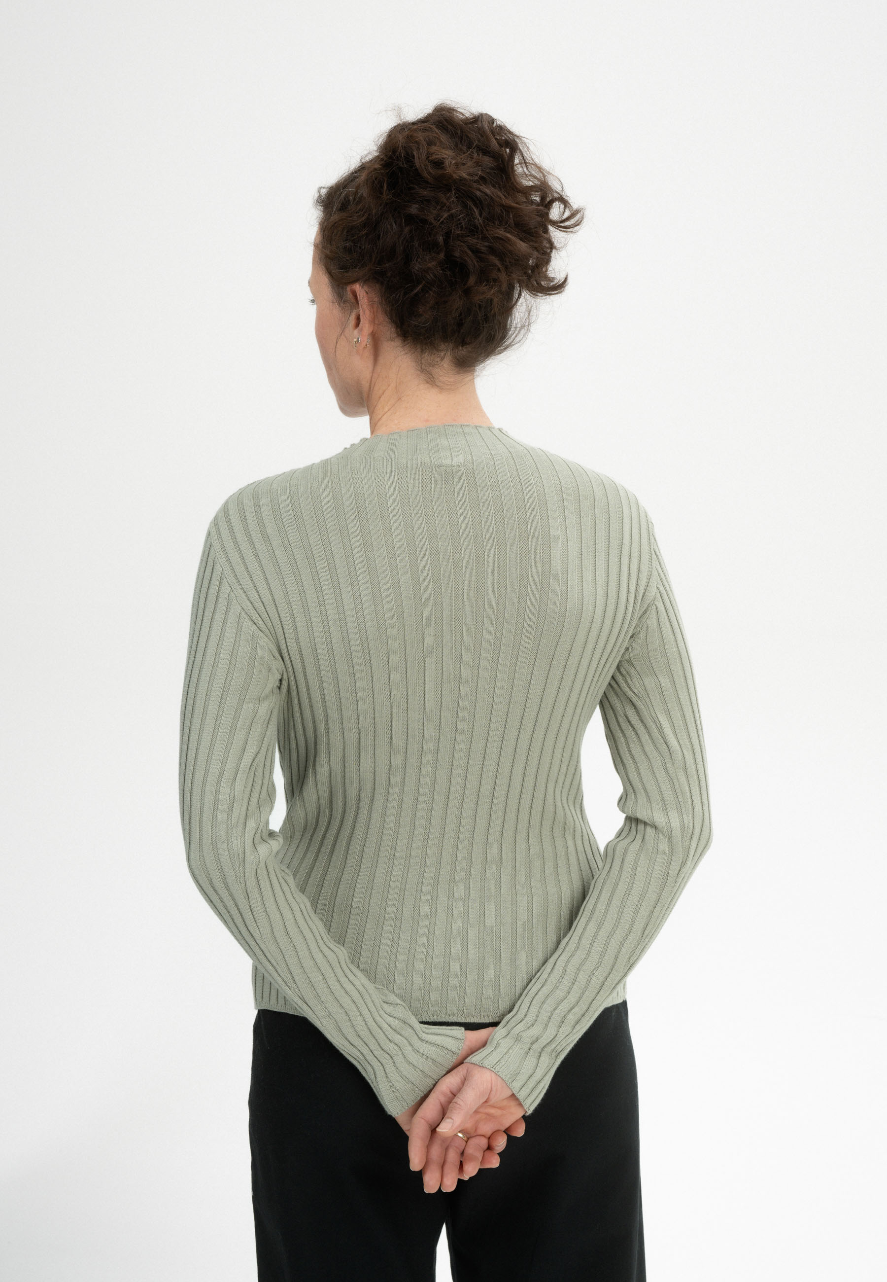 Geripptes Longsleeve Modell: Namari