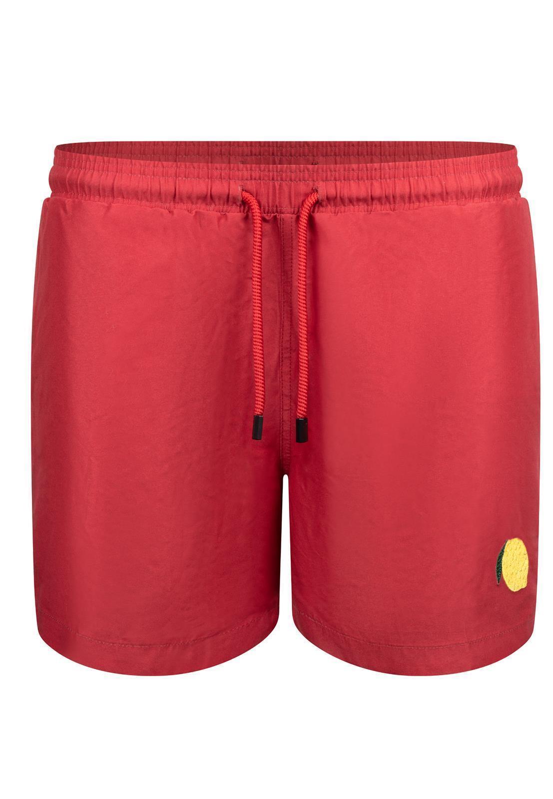 Badehose mit kleinem Motiv