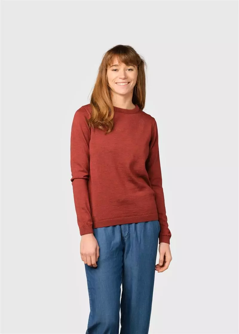 Merino Pullover Damen Basic