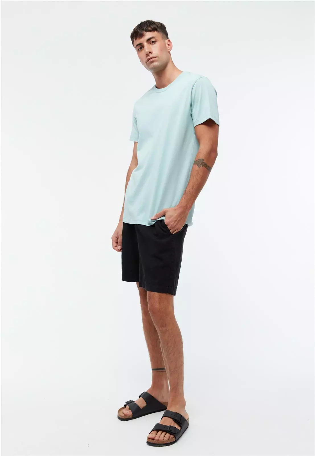 Leinen Shorts Modell: Laurin