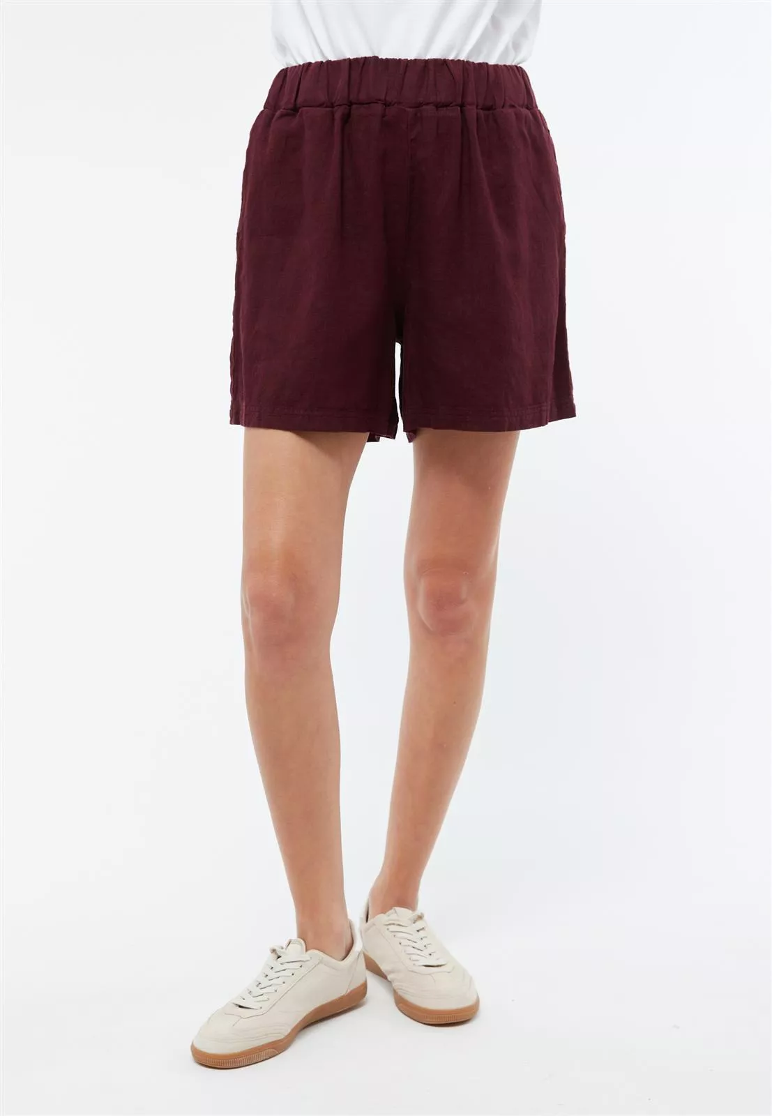 Leinen Shorts Modell: Clementine