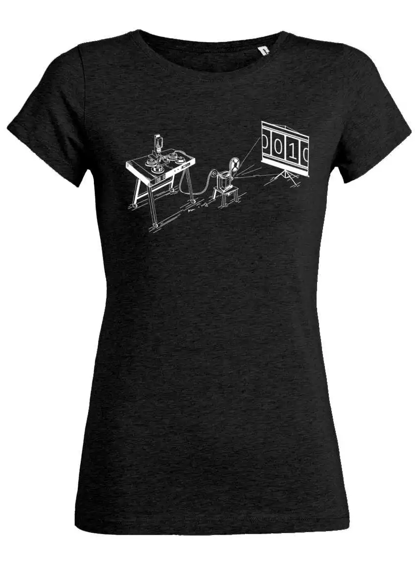 Science-T-Shirt Informatik Modell: Turingmaschine Science-T-Shirt Informatik Modell: Turingmaschine
