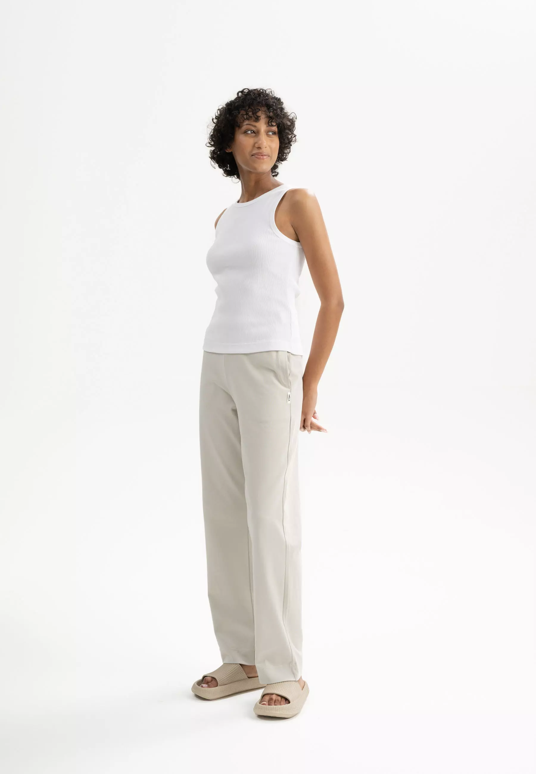 Geripptes Tanktop Modell: Drisna GOTS