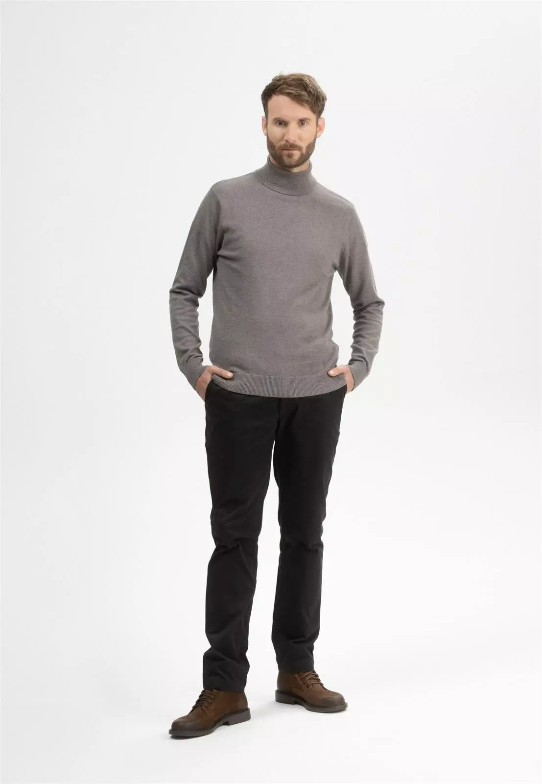 Rollkragen Pullover Modell: Kanja GOTS