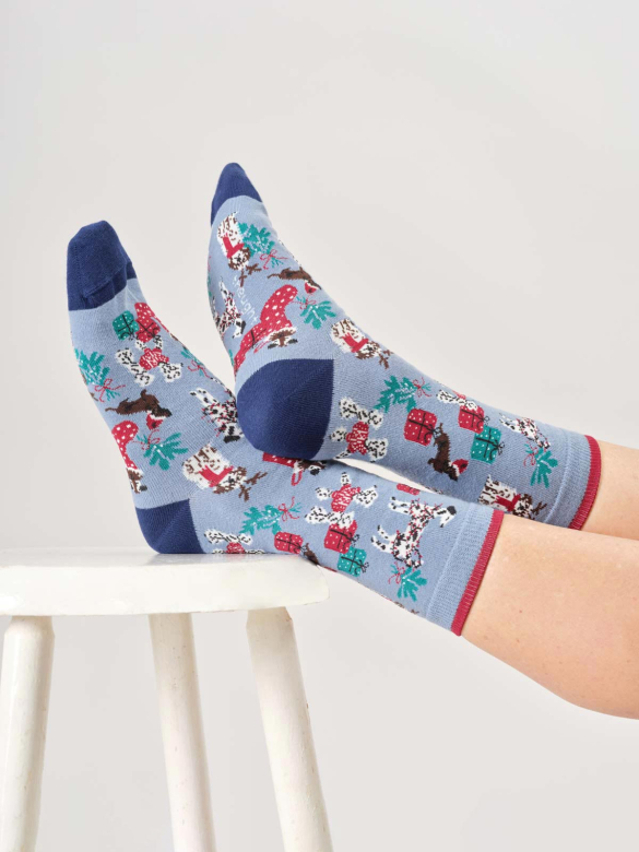 Socken Modell: Christmas Pet