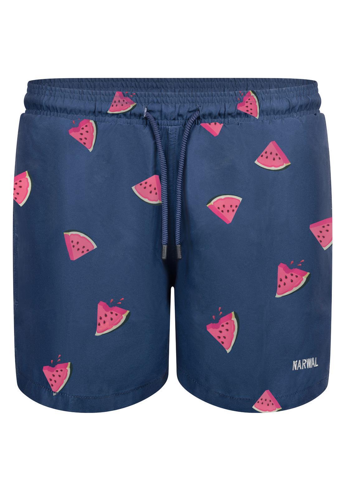 Nachhaltige Badehose mit Print