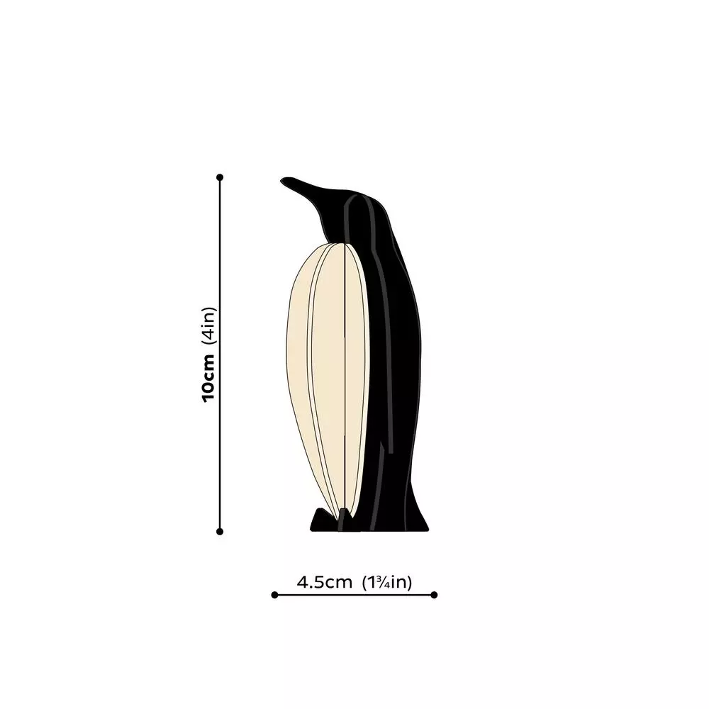 Holzdekoration Modell: Penguin 10cm