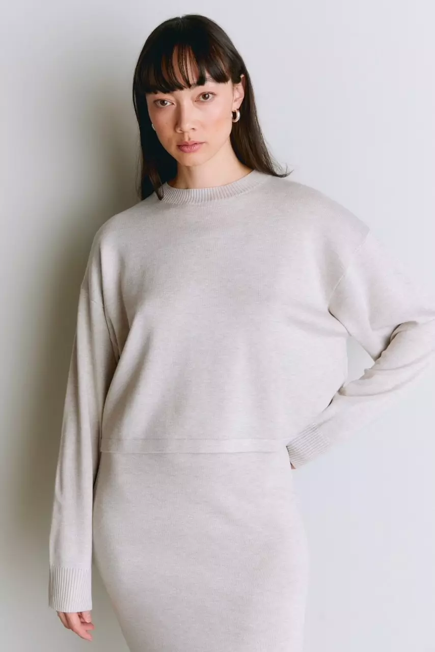 Bambus-Sweater Modell: Elvina