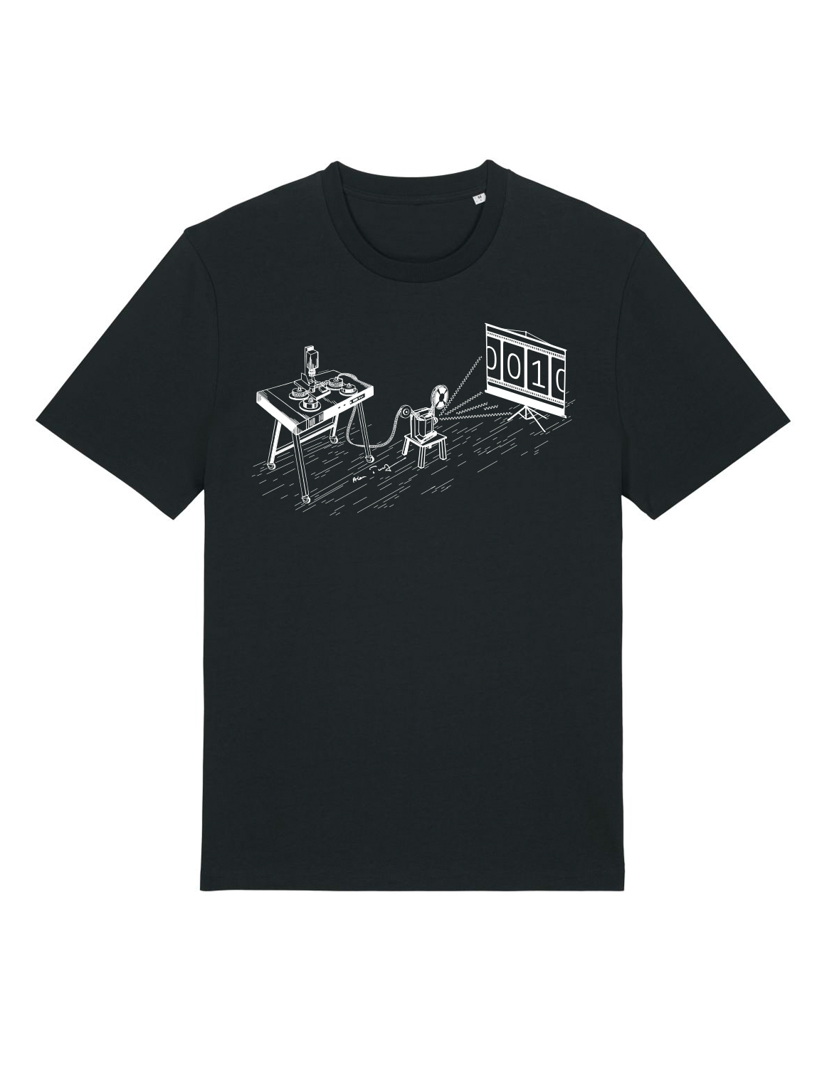 Science-T-Shirt Informatik Modell: Turingmaschine
