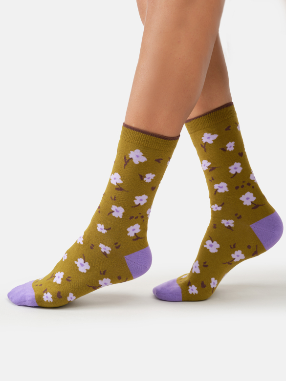 Socken Modell: Simple Posy